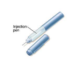 Injection pen.