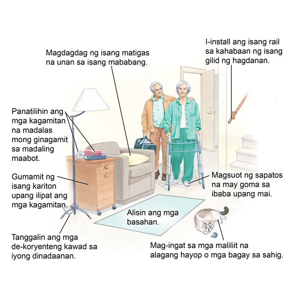 Kaligtasan Tip para sa sala.